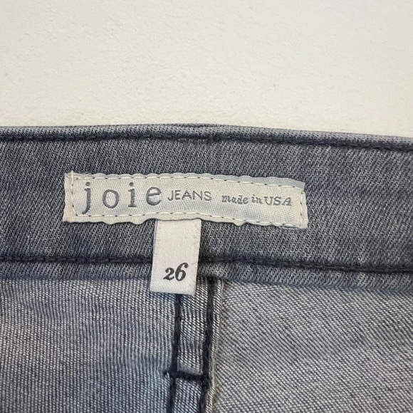 JOIE mid rise ankle skinny grey wash size 26 jeans - Picture 4 of 11